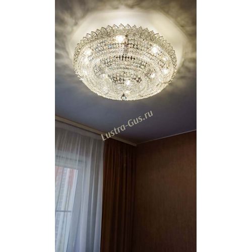 Люстра Двойное Кольцо Классика в Саратове Гусь Хрустальный