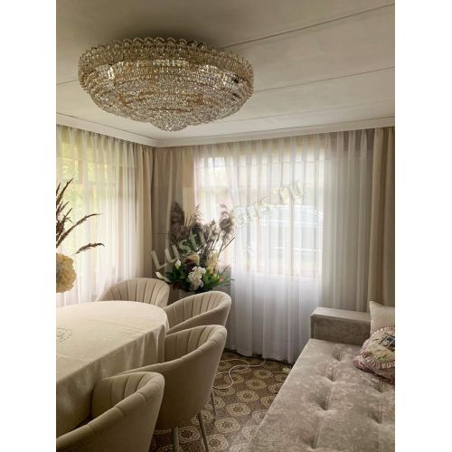 Люстра Двойное Кольцо Классика в Саратове Гусь Хрустальный