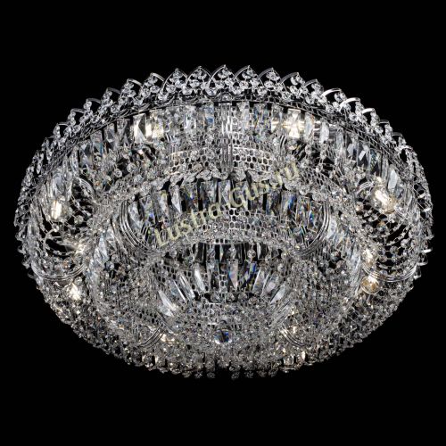 Люстра Двойное Кольцо Классика пластинка в Саратове Гусь Хрустальный