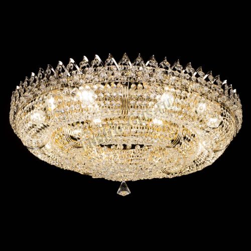 Люстра Двойное Кольцо Корона 700 мм в Саратове Гусь Хрустальный