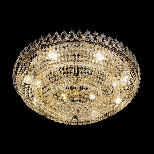 Люстра Двойное Кольцо Корона 700 мм в Саратове Гусь Хрустальный