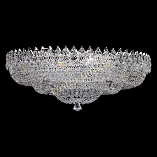 Люстра Двойное Кольцо Корона 700 мм в Саратове Гусь Хрустальный