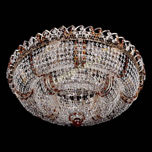 Люстра Двойное Кольцо Классика №6 чайная в Саратове Гусь Хрустальный