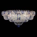 Люстра Двойное Кольцо Классика №6 синяя в Саратове