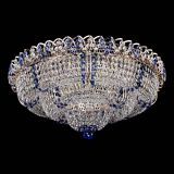 Люстра Двойное Кольцо Классика №6 синяя в Саратове