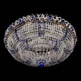 Люстра Двойное Кольцо Классика №6 синяя в Саратове