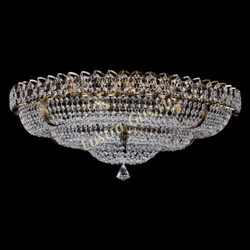 Люстра Двойное Кольцо Классика под бронзу в Саратове Гусь Хрустальный