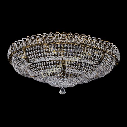 Люстра Двойное Кольцо Классика под бронзу в Саратове Гусь Хрустальный