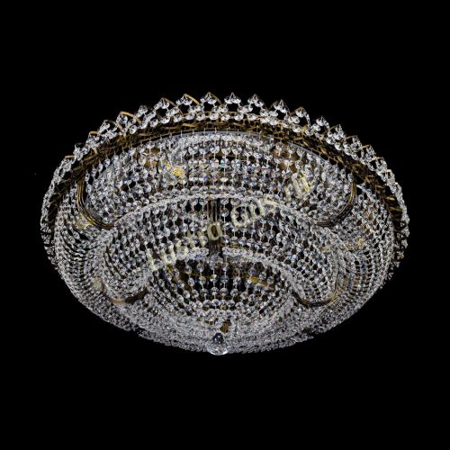 Люстра Двойное Кольцо Классика под бронзу в Саратове Гусь Хрустальный