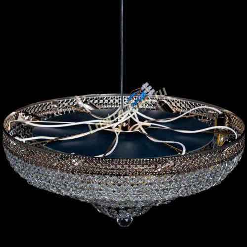 Люстра Двойное Кольцо Венеция оптикон в Саратове Гусь Хрустальный