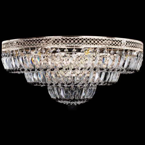 Люстра Двойное Кольцо Венеция черная в Саратове Гусь Хрустальный