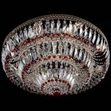 Люстра Двойное Кольцо Венеция красная в Саратове