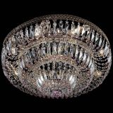 Люстра Двойное Кольцо Венеция розовая в Саратове