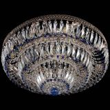 Люстра Двойное Кольцо Венеция синяя в Саратове