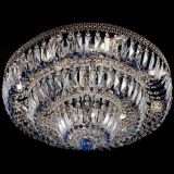 Люстра Двойное Кольцо Венеция синяя в Саратове