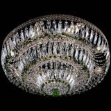 Люстра Двойное Кольцо Венеция зеленая в Саратове