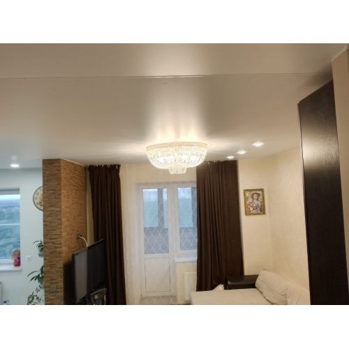 Люстра Эдна №8 (с плотным прилеганием к потолку) в Саратове Гусь Хрустальный