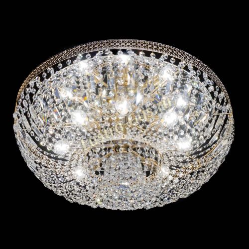 Люстра Эдна №8 (с плотным прилеганием к потолку) в Саратове Гусь Хрустальный