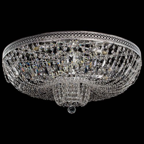 Люстра Эдна №8 (с плотным прилеганием к потолку) в Саратове Гусь Хрустальный