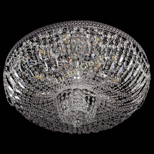 Люстра Эдна №8 (с плотным прилеганием к потолку) в Саратове Гусь Хрустальный