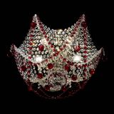 Люстра Элина №2 красная в Саратове