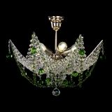 Люстра Элина №2 зеленая в Саратове