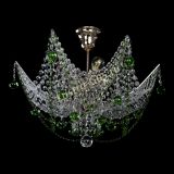 Люстра Элина №2 зеленая в Саратове