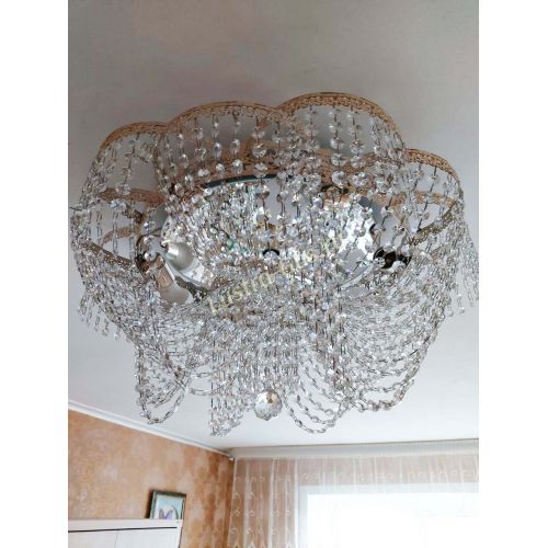 Люстра Есения Антик 600 мм в Саратове Гусь Хрустальный