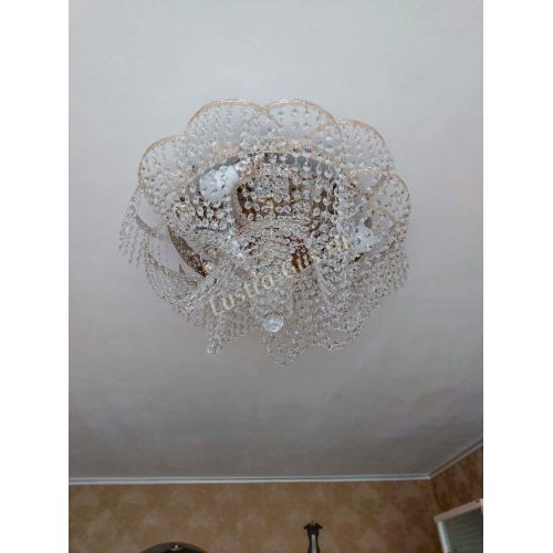 Люстра Есения Антик 600 мм в Саратове Гусь Хрустальный