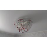 Люстра Есения красная в Саратове