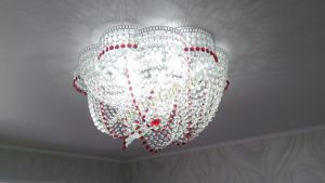 Люстра Хрустальная Волна в Саратове отзыв и фото покупателя
