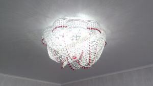 Люстра Хрустальная Волна в Саратове отзыв и фото покупателя