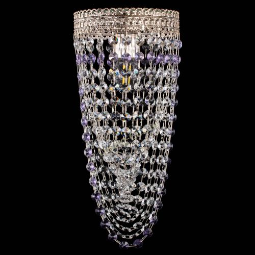 Люстра Флоренция №1 Водоворот фиолетовая в Саратове Гусь Хрустальный