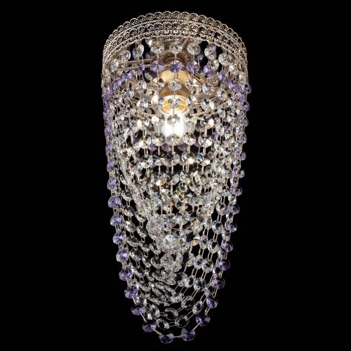 Люстра Флоренция №1 Водоворот фиолетовая в Саратове Гусь Хрустальный