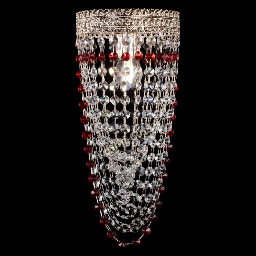 Люстра Флоренция №1 Водоворот красная в Саратове Гусь Хрустальный