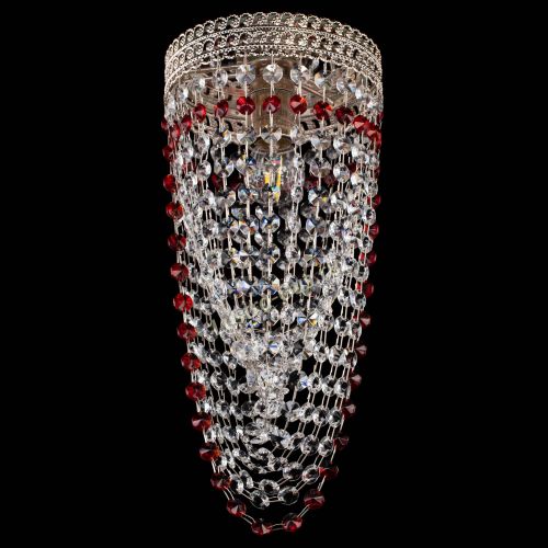 Люстра Флоренция №1 Водоворот красная в Саратове Гусь Хрустальный