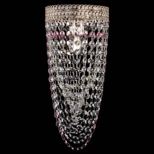 Люстра Флоренция №1 Водоворот розовая в Саратове Гусь Хрустальный