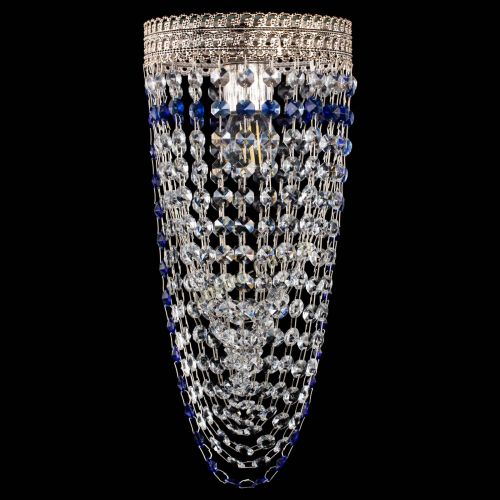 Люстра Флоренция №1 Водоворот синяя в Саратове Гусь Хрустальный