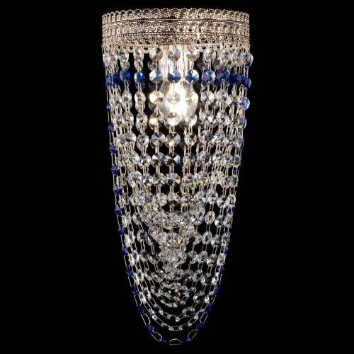 Люстра Флоренция №1 Водоворот синяя в Саратове Гусь Хрустальный