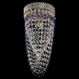 Люстра Флоренция №1 Водоворот синяя в Саратове