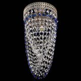 Люстра Флоренция №1 Водоворот синяя в Саратове