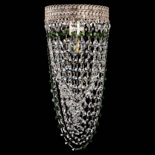 Люстра Флоренция №1 Водоворот зеленая в Саратове Гусь Хрустальный