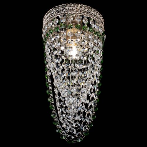 Люстра Флоренция №1 Водоворот зеленая в Саратове Гусь Хрустальный