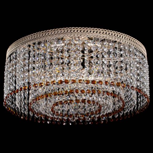 Люстра Флоренция капель оптикон чайная в Саратове Гусь Хрустальный