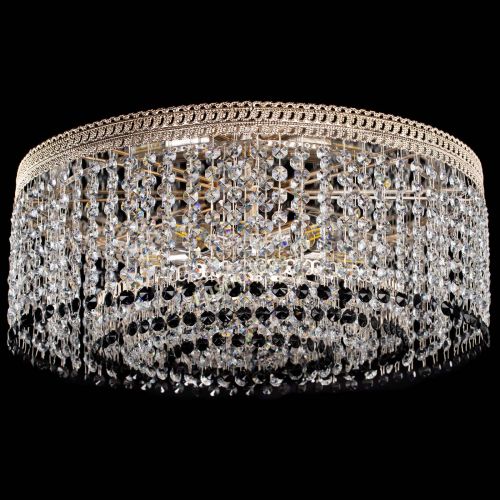 Люстра Флоренция капель оптикон черная в Саратове Гусь Хрустальный