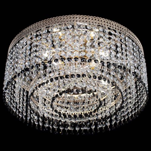 Люстра Флоренция капель оптикон черная в Саратове Гусь Хрустальный