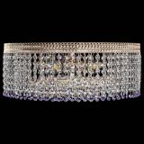 Люстра Флоренция капель оптикон фиолетовая в Саратове