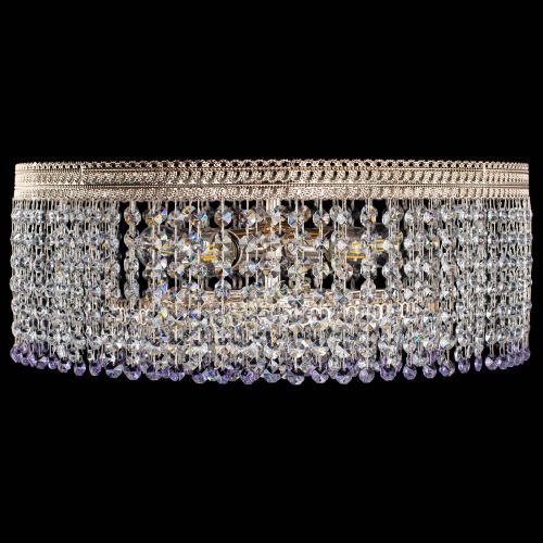 Люстра Флоренция капель оптикон фиолетовая в Саратове Гусь Хрустальный