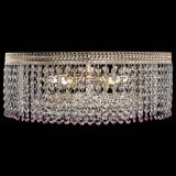 Люстра Флоренция капель оптикон розовая в Саратове