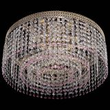 Люстра Флоренция капель оптикон розовая в Саратове